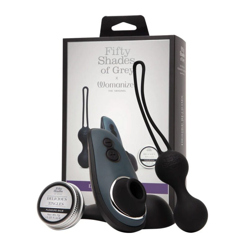 Fifty Shades of Grey® x Womanizer – Desire Blooms Couple's Kit