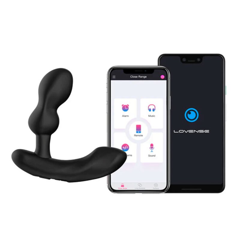 LOVENSE - Edge 2 Bluetooth Prostate Massager - Black