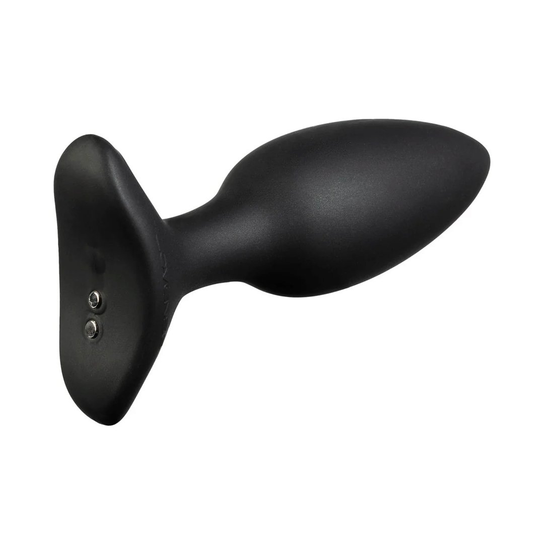 LOVENSE - Hush 2 Bluetooth Vibrating Butt Plug - 1.75" - Black - Image 4