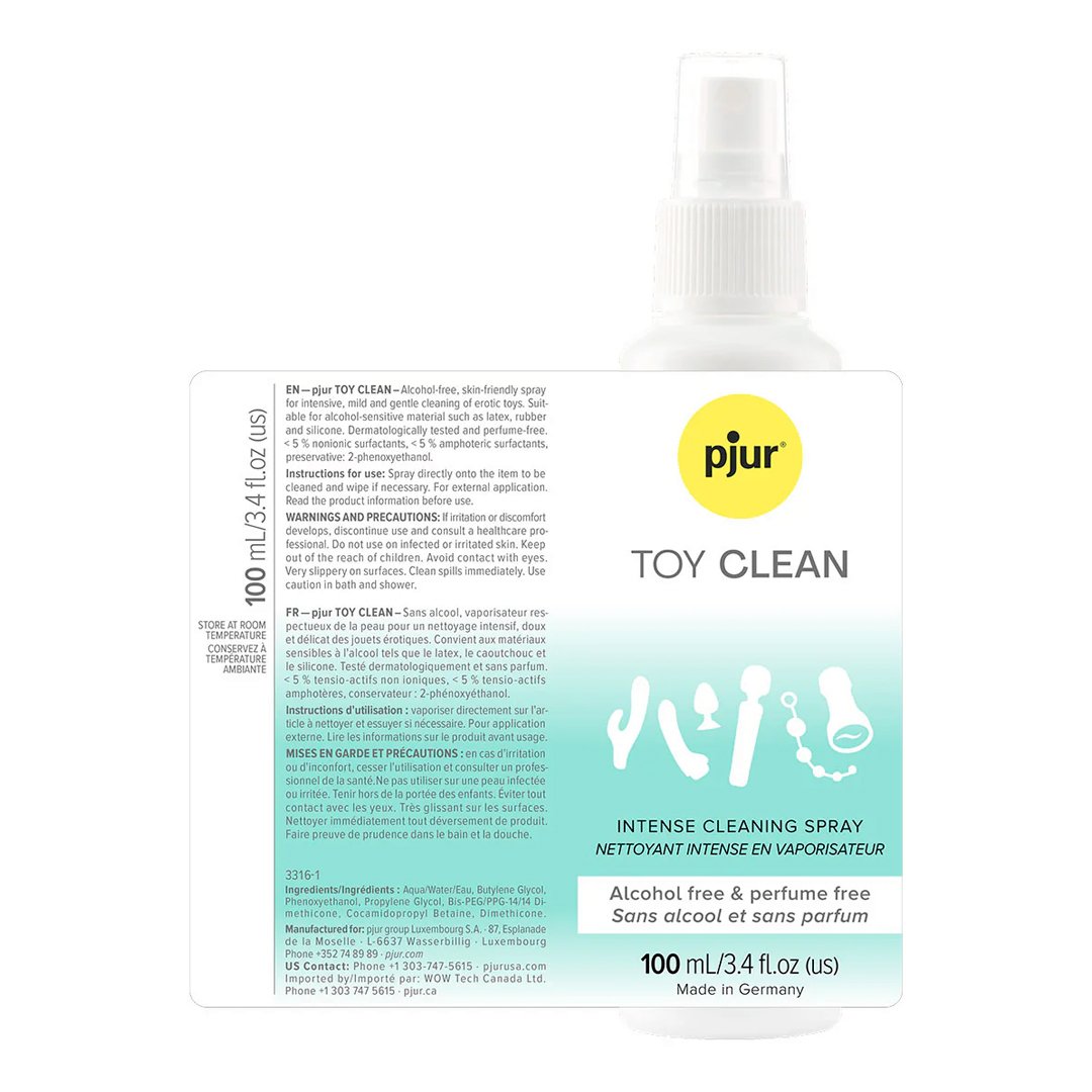 Pjur Toy Clean – Intense Cleaning Spray – 100ml - Image 2