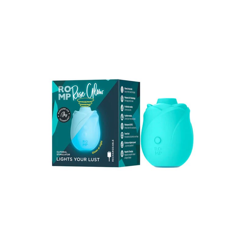 ROMP Rose Glow – Glow-in-the-Dark Blue